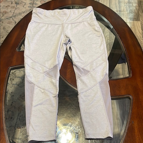 Light Gray Athletic Leggings - Picture 1 of 3